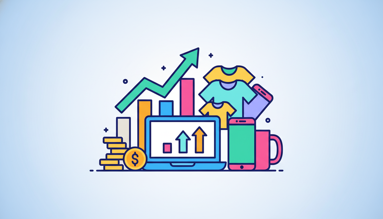 Illustration for Print on Demand Income Reports: What Real Sellers Actually Earn