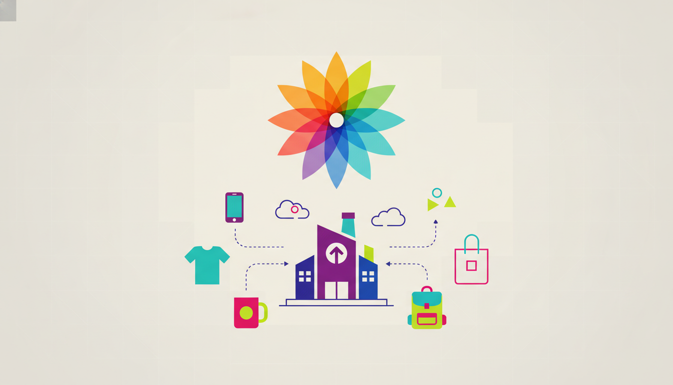 Illustration for How to Build a Brand with Print on Demand (Not Just a Store)